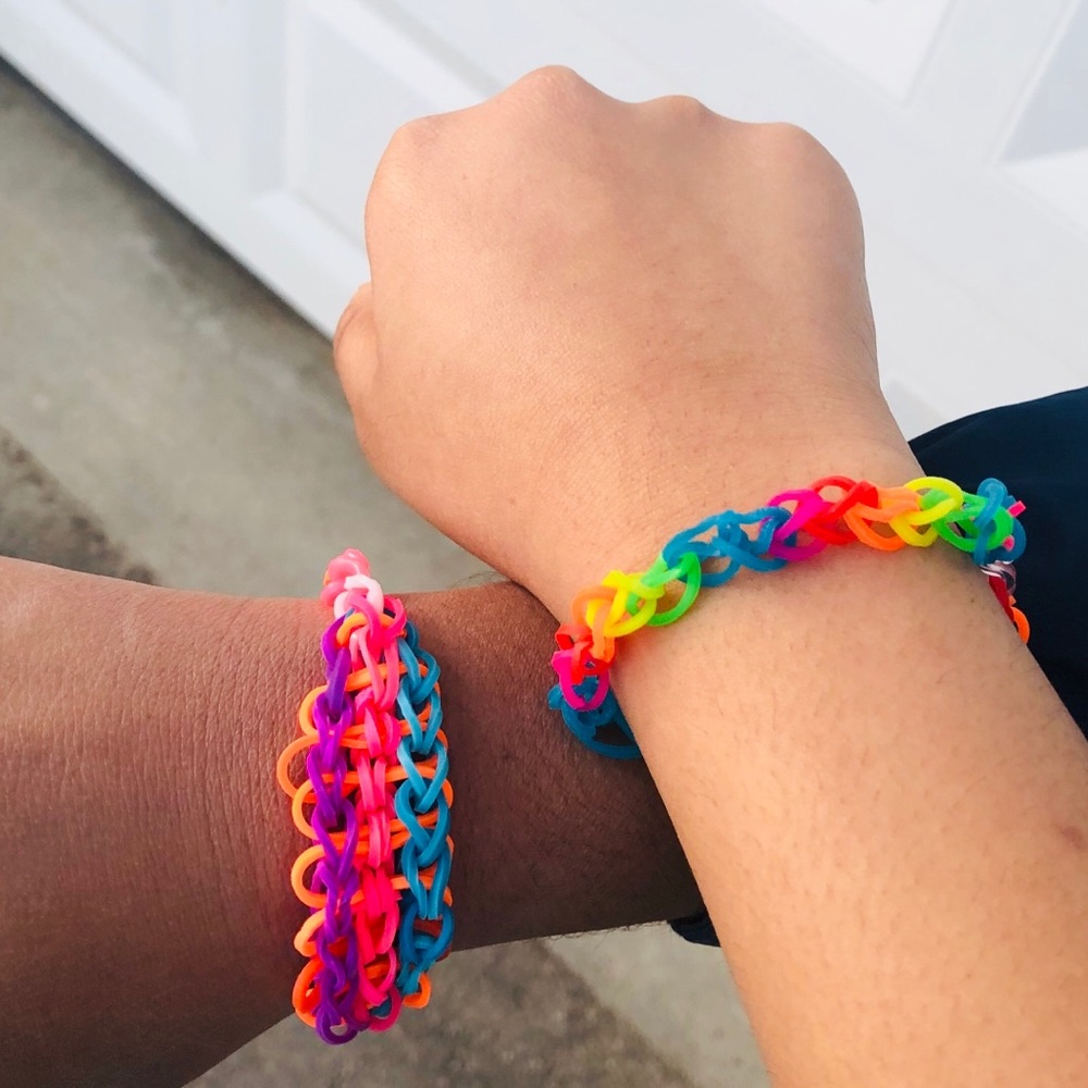 Rainbow loom!🌈🔥